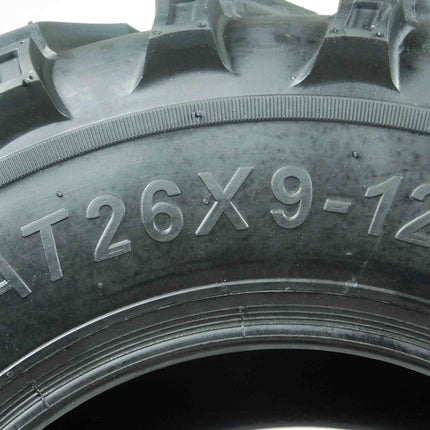 MASSFX ATV MS Tire 4 set 26x9-12 Front 26x11-12 Rear 6Ply