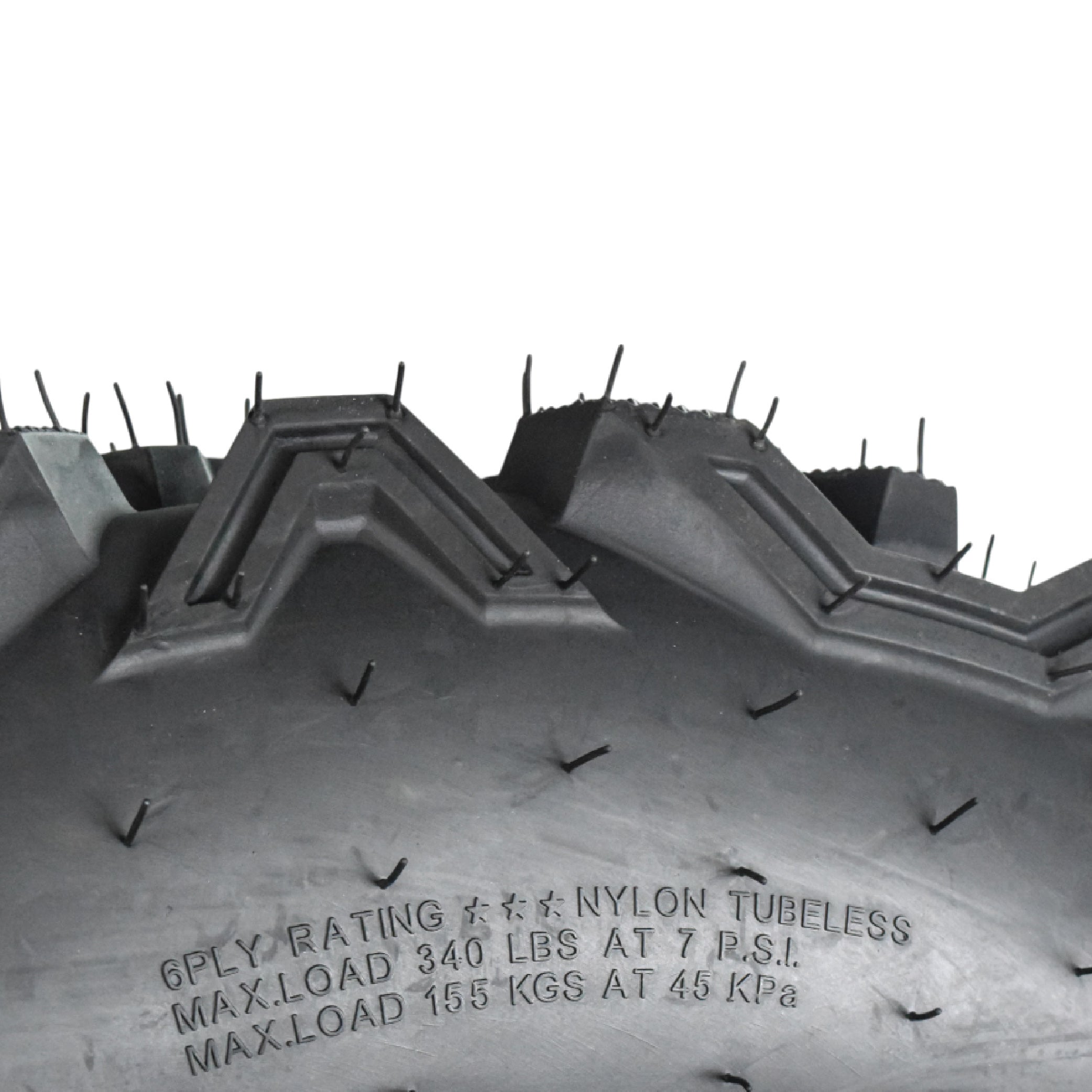 MASSFX QL251012 6PLY 25" 25x8-12 Front ATV Tire 25x8x12 Two Pack