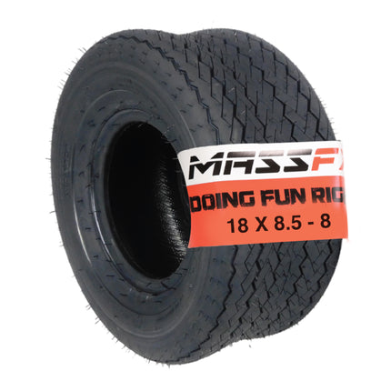 MASSFX SL 18x8.5-8 Front/Rear Golf Cart, Lawn & Garden Tire 4 PLY - (1) Tire