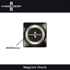 Maglock MLA-1005 2" X 2" Magnetic Air Hose End Roof Dock