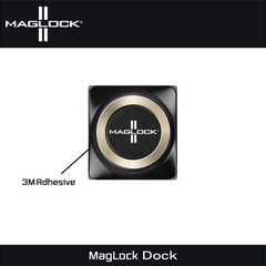 Maglock Magnetic Forced Fresh Air Roof Mount with Safe Quick Connect and Detach for Professional & Hobby Racers