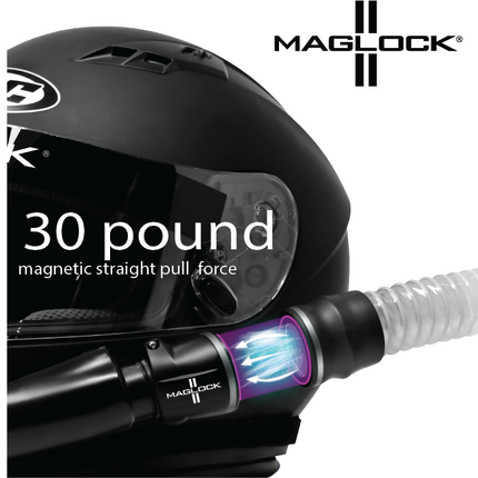 Maglock Magnetic Forced Fresh Air Roof Mount with Safe Quick Connect and Detach for Professional & Hobby Racers