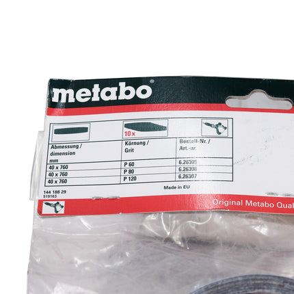 Metabo HPT Belt 1-1/2x30 P120 ZK Pkg/10