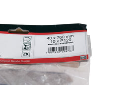 Metabo HPT Belt 1-1/2x30 P120 ZK Pkg/10