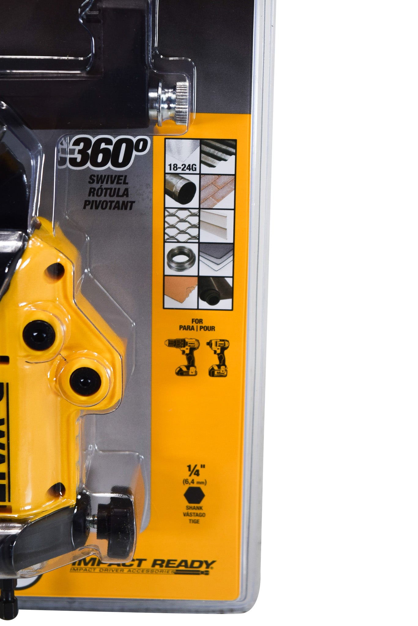 DeWalt DWASHRIR 18-Gauge Impact Ready Shears Accessory