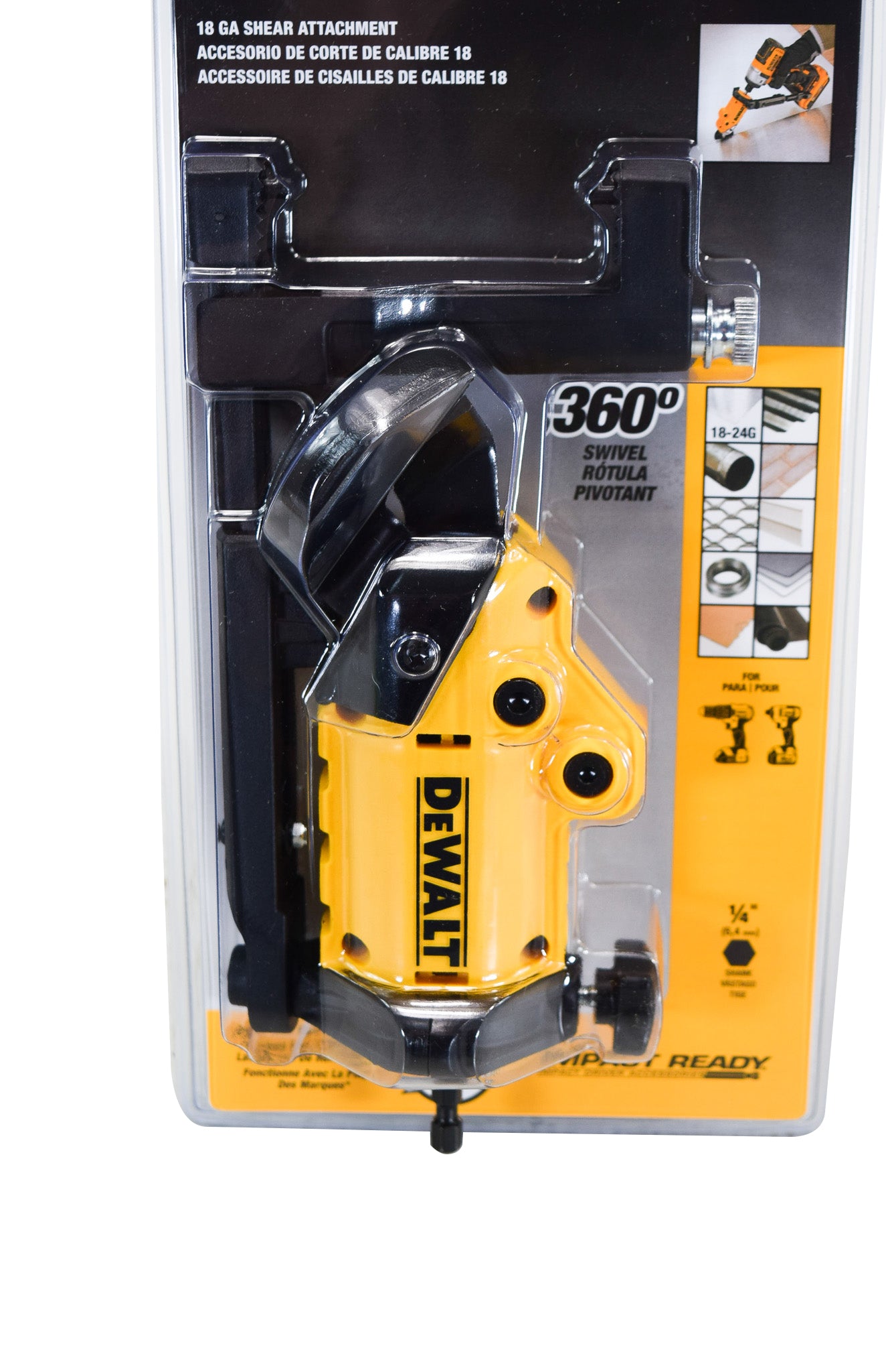 DeWalt DWASHRIR 18-Gauge Impact Ready Shears Accessory