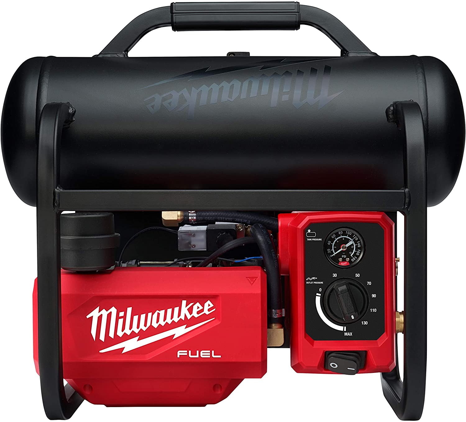 Milwaukee 2840-20 M18 FUEL 18-Volt Lithium-Ion Brushless Cordless 2 Gal. Electric Compact Quiet Compressor (Tool-Only)