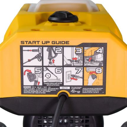 Dewalt DWPW2400 PSI 1.1 GPM Cold Water Electric Pressure Washer