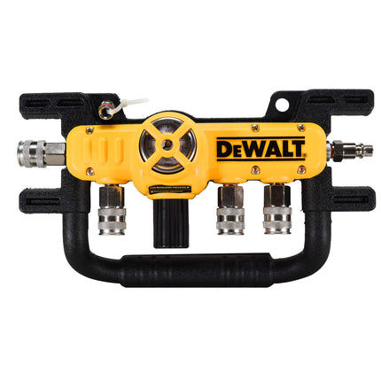 DeWalt D55040 Quadraport Air Line Splitter with Regulator and 1/4 in. Couplers