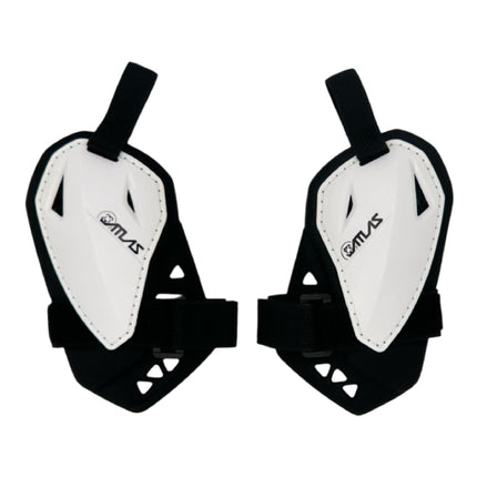 Atlas Charger PeeWee White A1021-00-000 Chest Protector w/ Shoulder Coverage Motocross – CE Level 1 Certified Protection Gear, Lightweight, Upper Body Armor for Youth BMX Riders