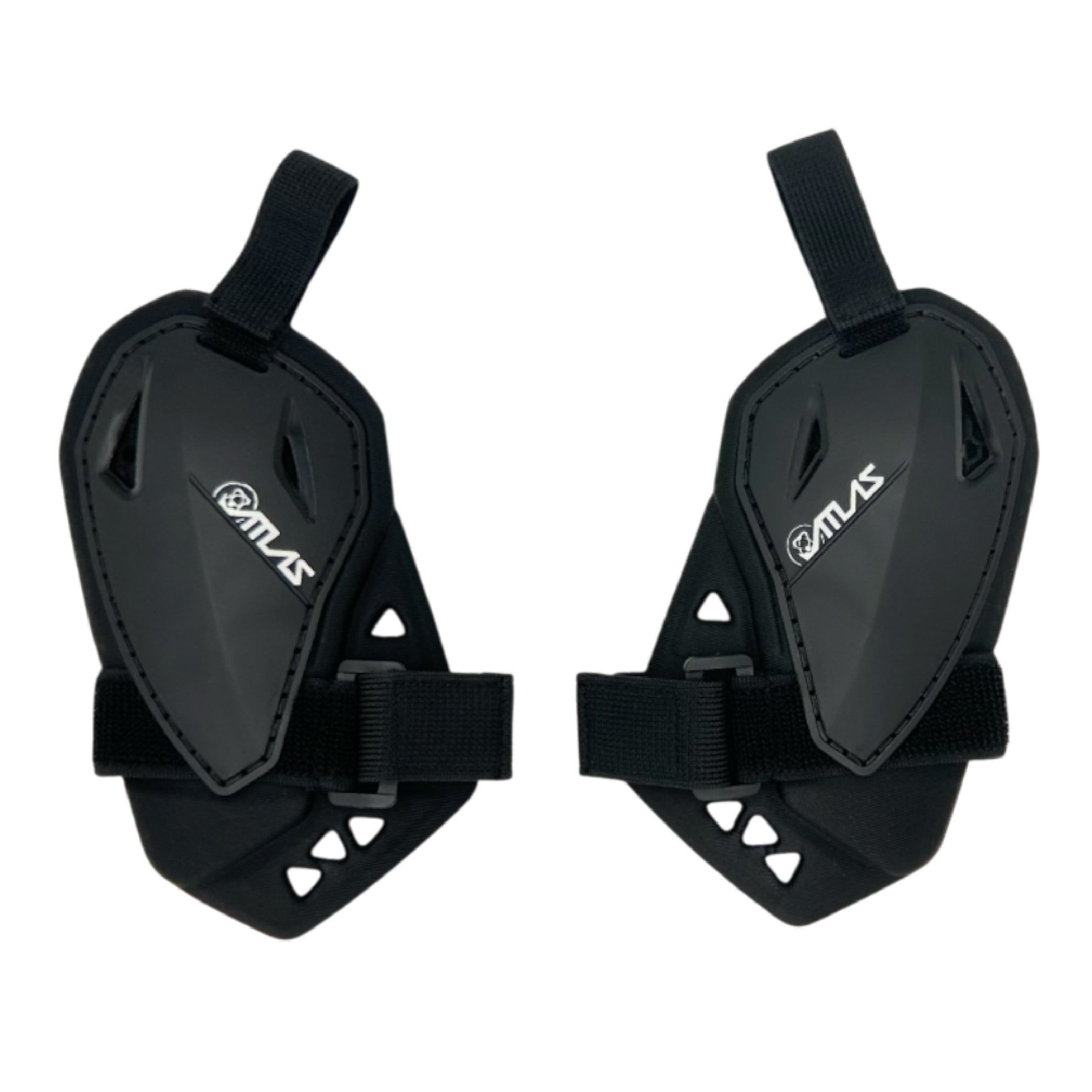 Atlas Charger PeeWee Black Chest Protector w/ Shoulder Coverage Motocross –A1021-01-000 CE Level 1 Certified Protection Gear, Lightweight, Upper Body Armor for Youth BMX Riders