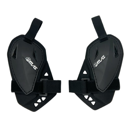 Atlas Charger PeeWee Black Chest Protector w/ Shoulder Coverage Motocross –A1021-01-000 CE Level 1 Certified Protection Gear, Lightweight, Upper Body Armor for Youth BMX Riders