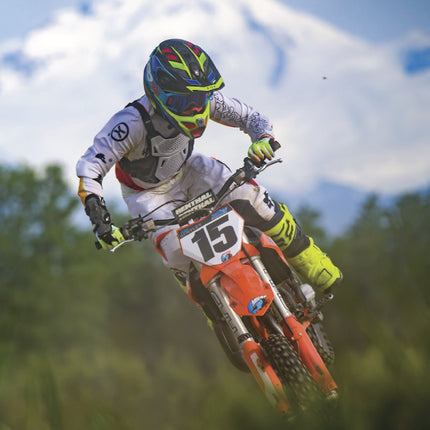 Atlas Charger Youth Black Chest Protector (A1031-01-000) CE Level 1 Certified, Lightweight Motocross & BMX Youth Gear with Full Chest, Back, and Side Protection