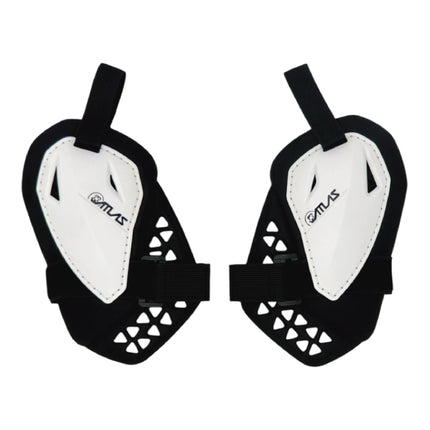 Atlas Charger Youth White Chest Protector ( A1041-00-000) with CE Level 1 Certified Pads and Shoulder Guards, Premium Youth Motocross Gear, Full Side Coverage