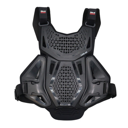 Atlas Charger Youth Hybrid Ai Chest & Back Protector - Black - Adapted Impact Ai Technology Roost Guard - CE level 1: EN 1621-3 level 1 chest / EN 1621-2 Level 1 back - Youth MX Off-Road Body Armor