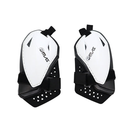 Atlas Defender 2.0 Chest & Back Protector Plus Shoulders - White L/XL - Multi-Panel Hardshell Roost Guard - CE Stoneshield EN 14021 - MX Off-Road Body Armor