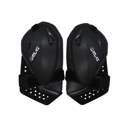 Atlas Defender 2.0 Chest & Back Protector Plus Shoulders - Black L/XL - Multi-Panel Hardshell Roost Guard - CE Stoneshield EN 14021 - MX Off-Road Body Armor
