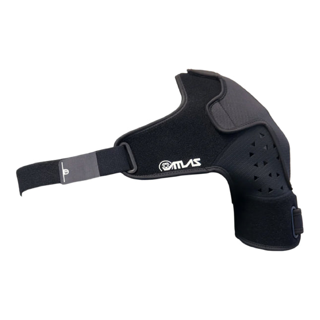 Atlas (A2050-01-010) Shoulder Brace Black, SM/MD, CE Certified, Reversible Design for Left or Right Shoulder, Adjustable Support for Sports and Injury Recovery