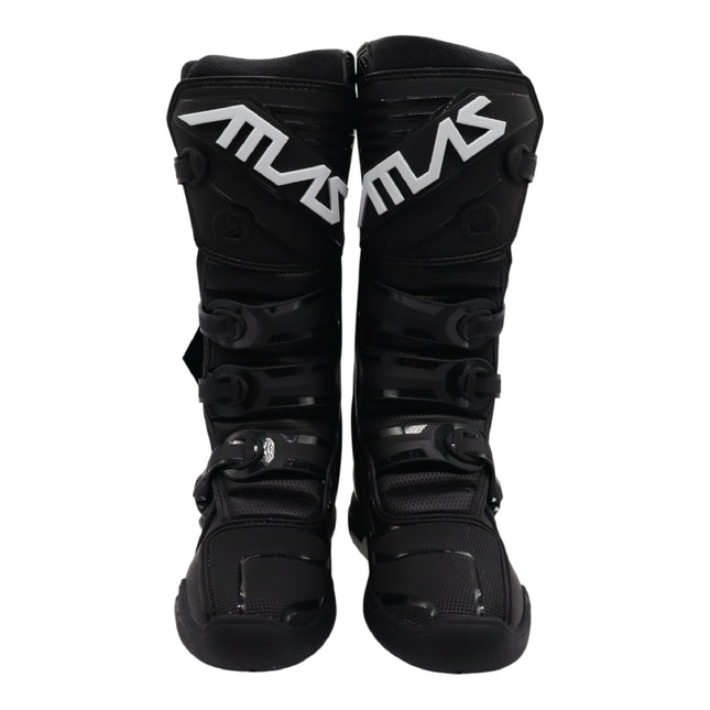 Atlas Traction  Boots for Racing & Powersports - Adult - Size: 9 (Black)