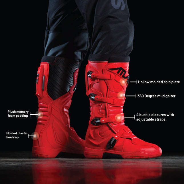 Atlas A5000-02-11 Traction Boot Red - Size 11