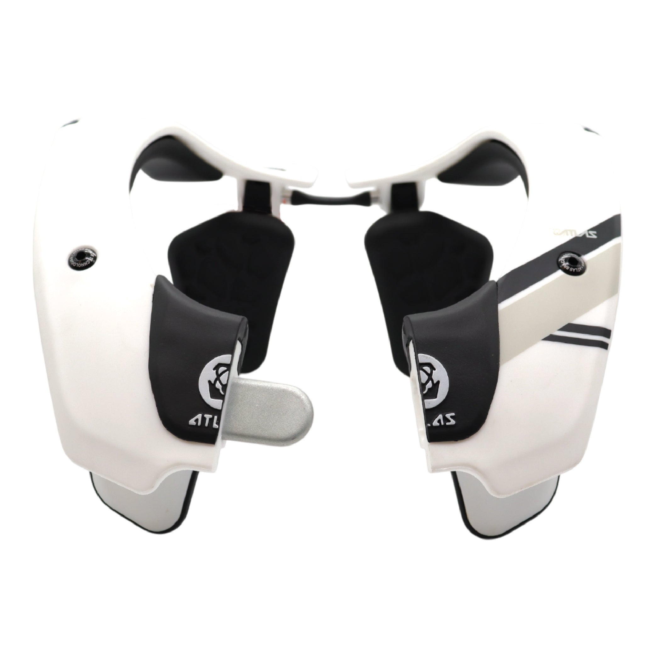 Atlas Air Lite Anti-Compression Sport Neck Brace (Adult - Small) for Use In: Powersports, Offroad Racing, Motocross, Mountain Biking, BMX, Snowmobiling, Snowboarding (White)
