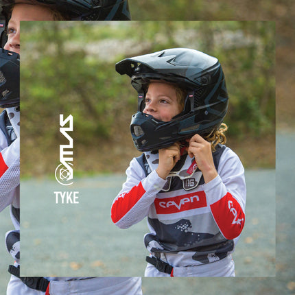 Atlas Tyke Anti-Compression Sport Neck Brace (Kids) for Use In: Powersports, Offroad Racing, Motocross, Mountain Biking, BMX, Snowmobiling, Snowboarding (White)