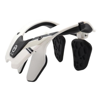 Atlas Tyke Anti-Compression Sport Neck Brace (Kids) for Use In: Powersports, Offroad Racing, Motocross, Mountain Biking, BMX, Snowmobiling, Snowboarding (White)