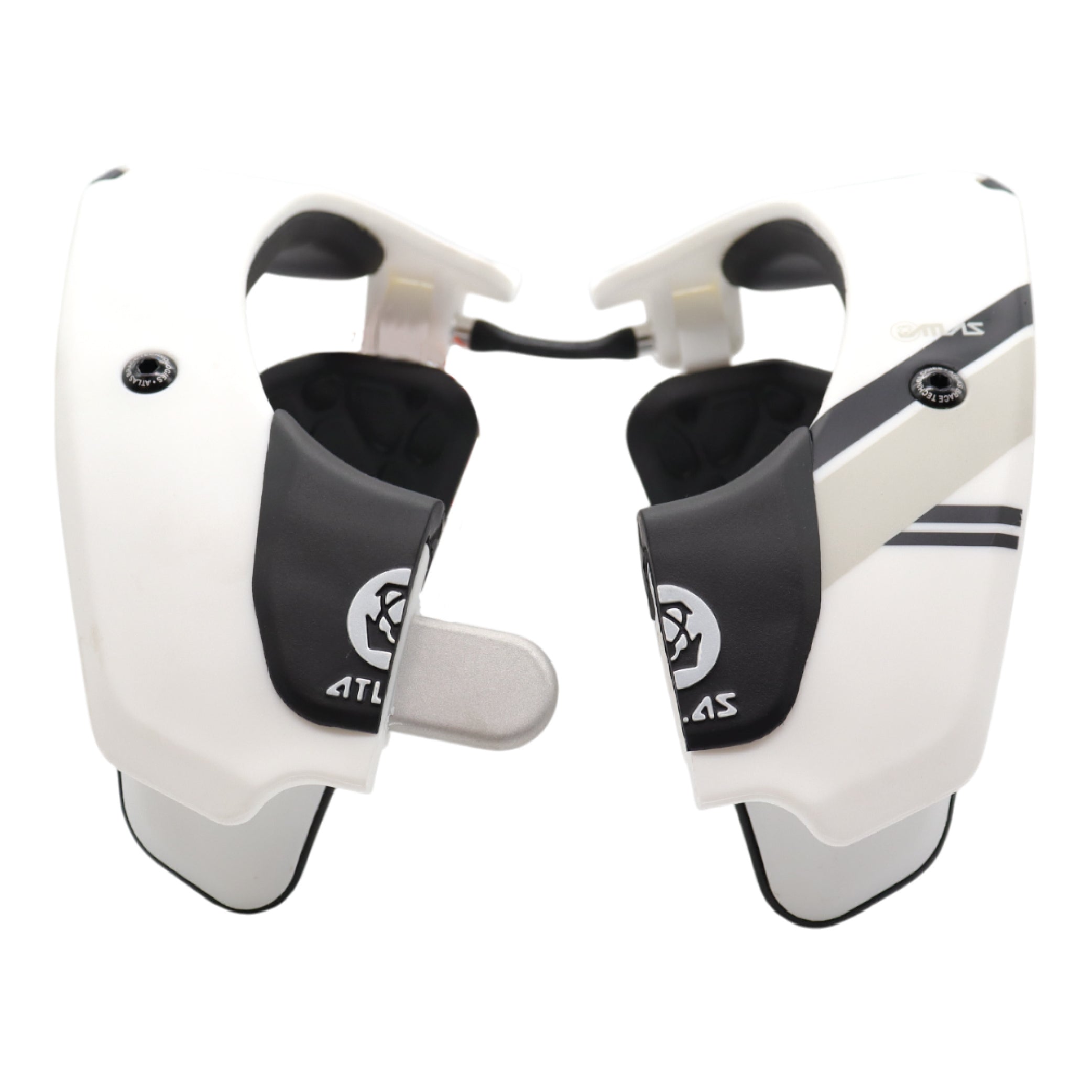 Atlas Tyke Anti-Compression Sport Neck Brace (Kids) for Use In: Powersports, Offroad Racing, Motocross, Mountain Biking, BMX, Snowmobiling, Snowboarding (White)