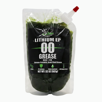 BLACKHAWK PERFORMANCE Lithium EP00 Grease for Centralized Lubrication Systems and Gear Boxes - 32 oz EZ Squeeze Pouch (1pk)