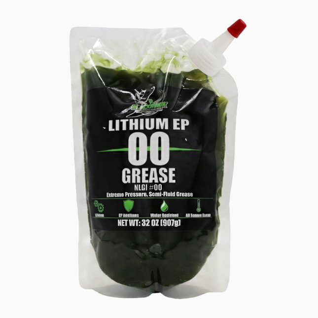 BLACKHAWK PERFORMANCE Lithium EP00 Grease for Centralized Lubrication Systems and Gear Boxes - 32 oz EZ Squeeze Pouch (1pk)