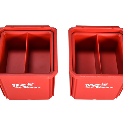 Milwaukee 48-22-8062 2PK PACKOUT Shop Storage Bin Set