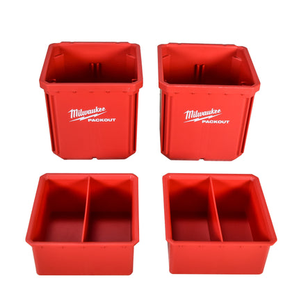 Milwaukee 48-22-8062 2PK PACKOUT Shop Storage Bin Set