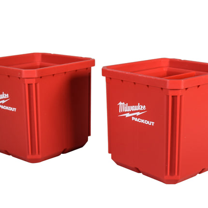 Milwaukee 48-22-8062 2PK PACKOUT Shop Storage Bin Set