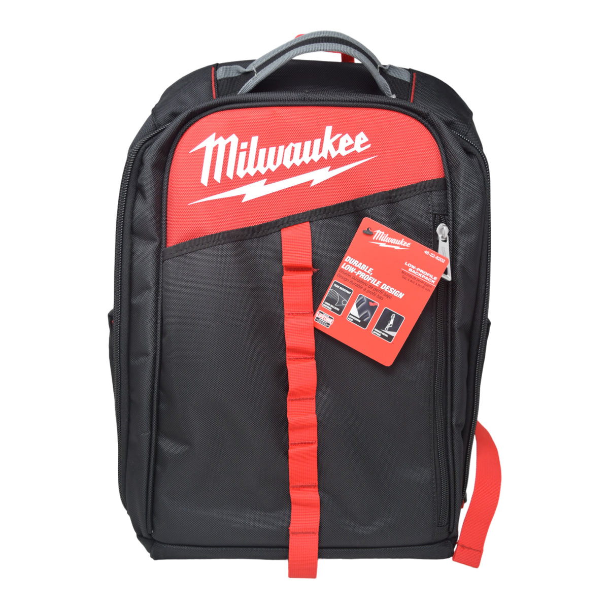 【Laidback.s】 Milwaukee Electric Tool 48-22-8202 Low Profile Backpack – Mass Depot