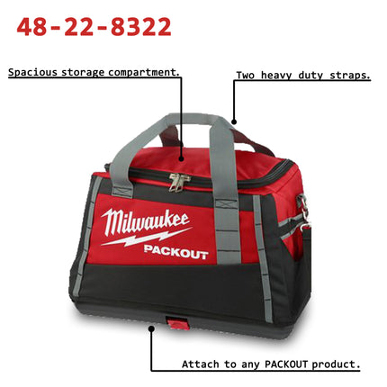 Milwaukee 48-22-8322 20-Inch Heavy Duty PACKOUT Polyester Carrying Tool Bag