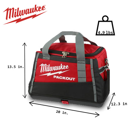 Milwaukee 48-22-8322 20-Inch Heavy Duty PACKOUT Polyester Carrying Tool Bag