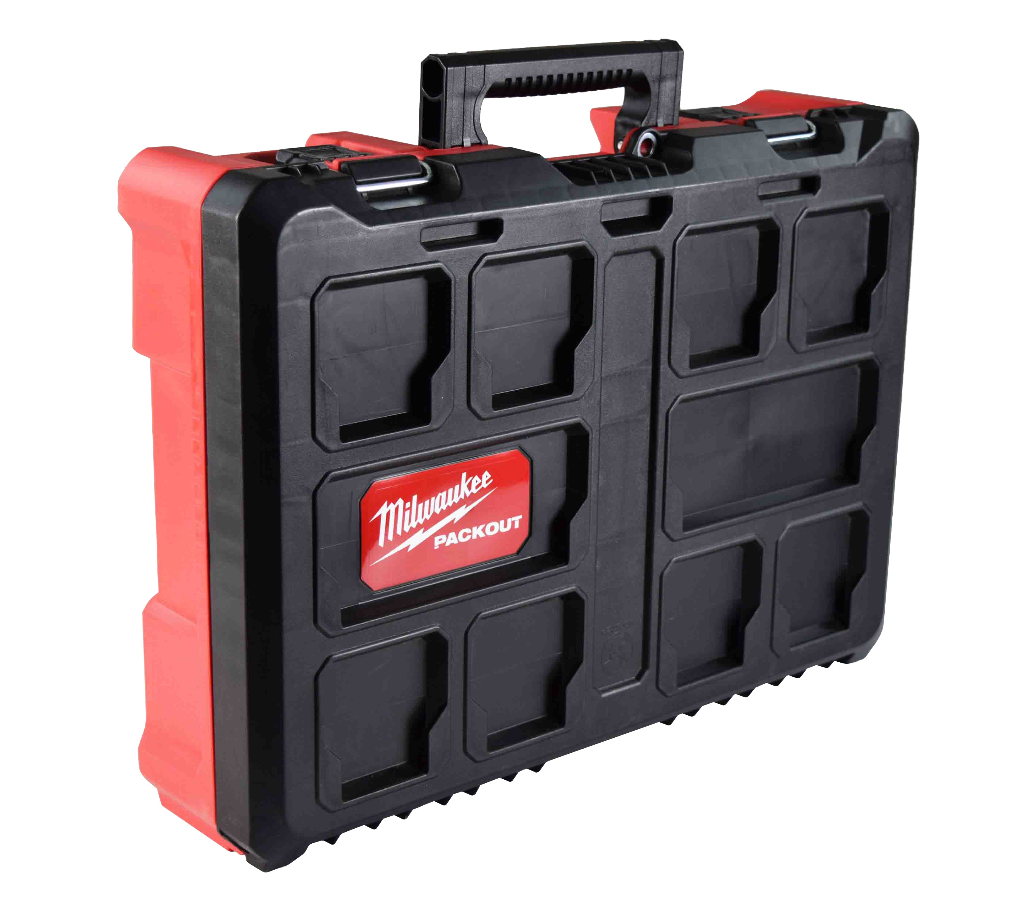 Milwaukee 48-22-8450 Heavy Duty Packout  Red/Black Tool Case w/ Foam Inserts