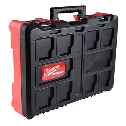 Milwaukee 48-22-8450 Heavy Duty Packout  Red/Black Tool Case w/ Foam Inserts