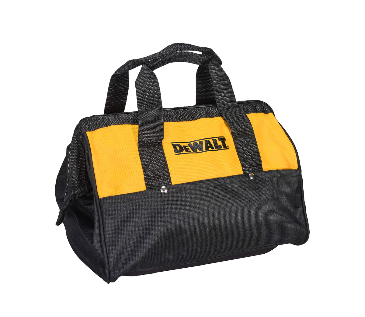 Dewalt Heavy Duty 12" x 9" Black/Yellow Power Tool Contractor Tool Bag