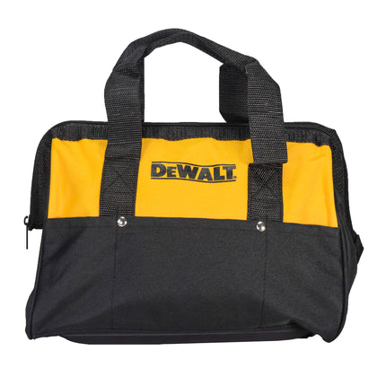 Dewalt Heavy Duty 12" x 9" Black/Yellow Power Tool Contractor Tool Bag