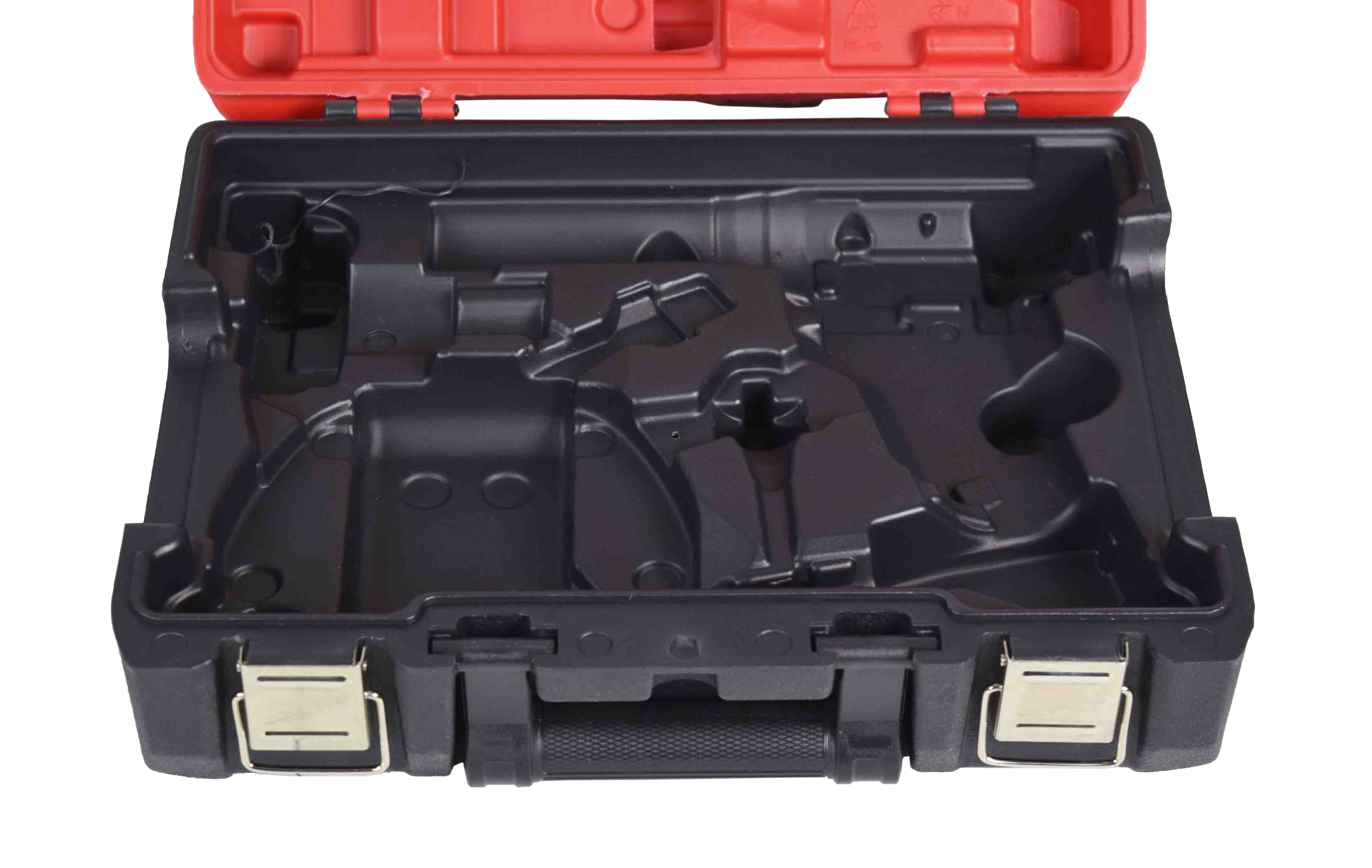 Milwaukee 2503/2504 Hammer Drill Tool M12 Fuel Heavy Duty Red Hard Plastic Tool Case