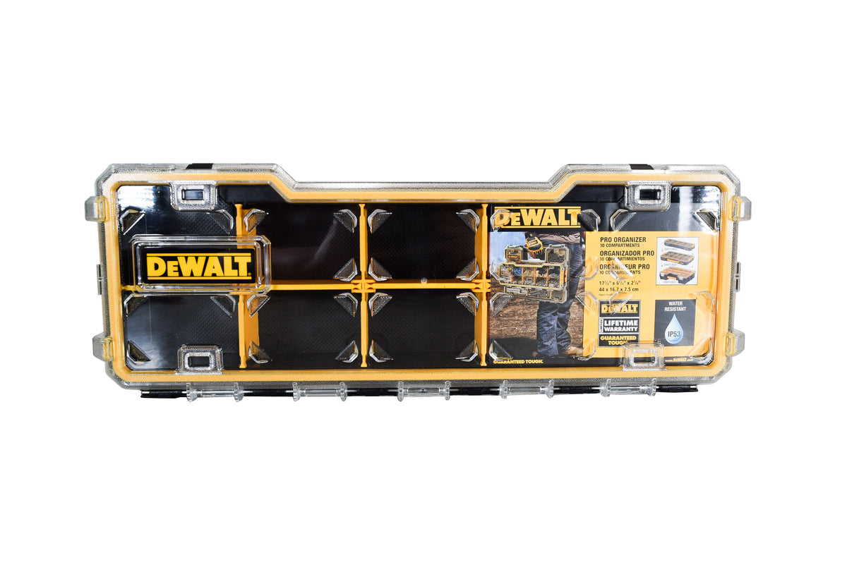 DeWalt DWST14835 Plastic 10-Compartment Pro Small Parts Organizer