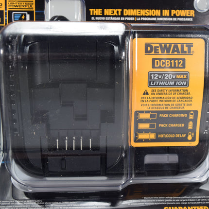 Dewalt DCBP034C 20V MAX Powerstack Compact Lithium-Ion Battery and Charger Kit