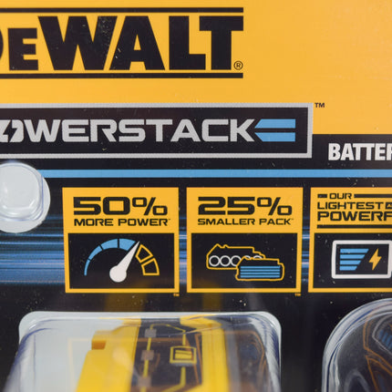 Dewalt DCBP034C 20V MAX Powerstack Compact Lithium-Ion Battery and Charger Kit