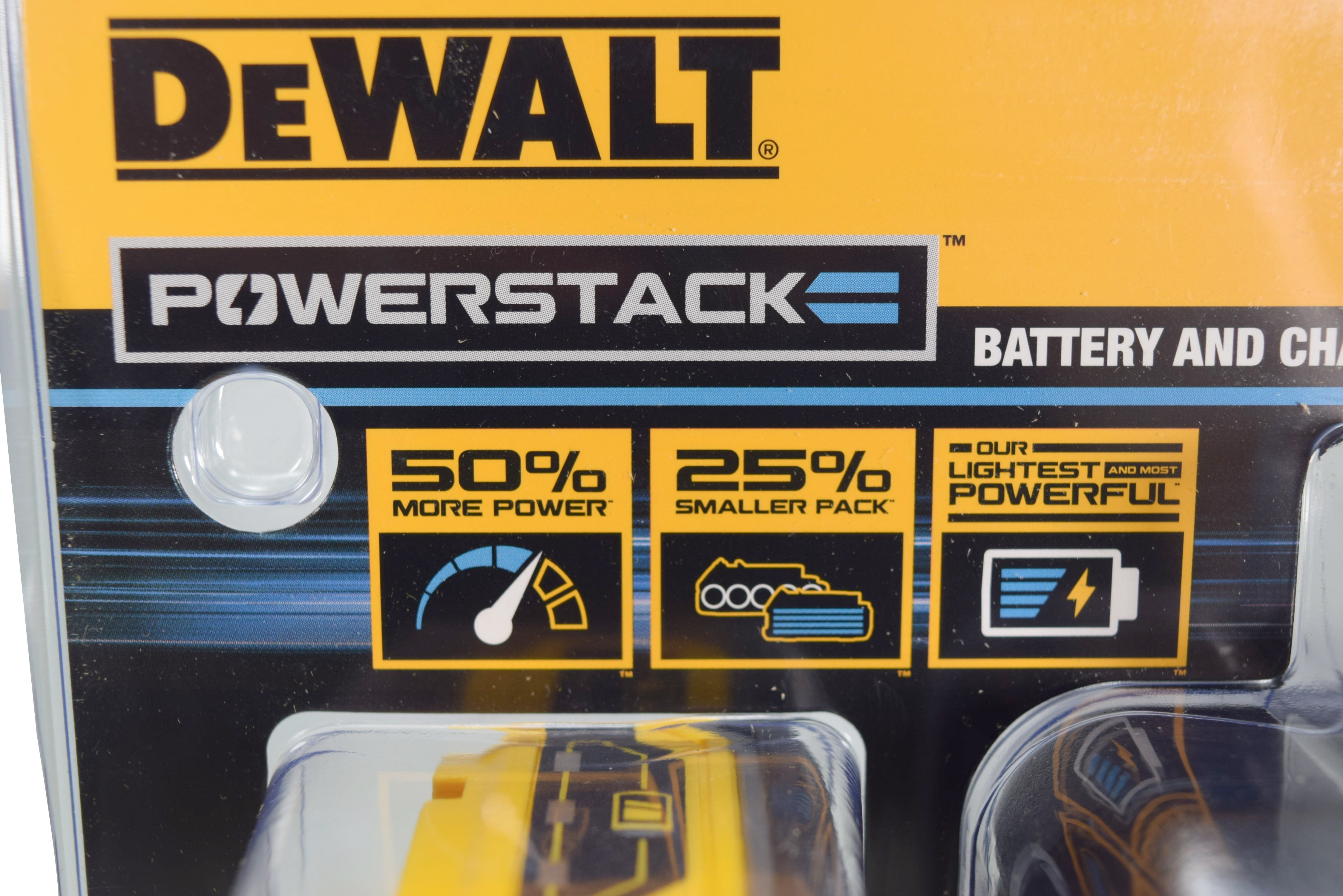 Dewalt DCBP034C 20V MAX Powerstack Compact Lithium-Ion Battery and Charger Kit