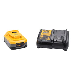 DEWALT DCBP520C 20V MAX Lithium-Ion Battery Starter Kit with 5.0Ah Battery & Charger – Compatible with 200+ DEWALT 20V/60V MAX Tools