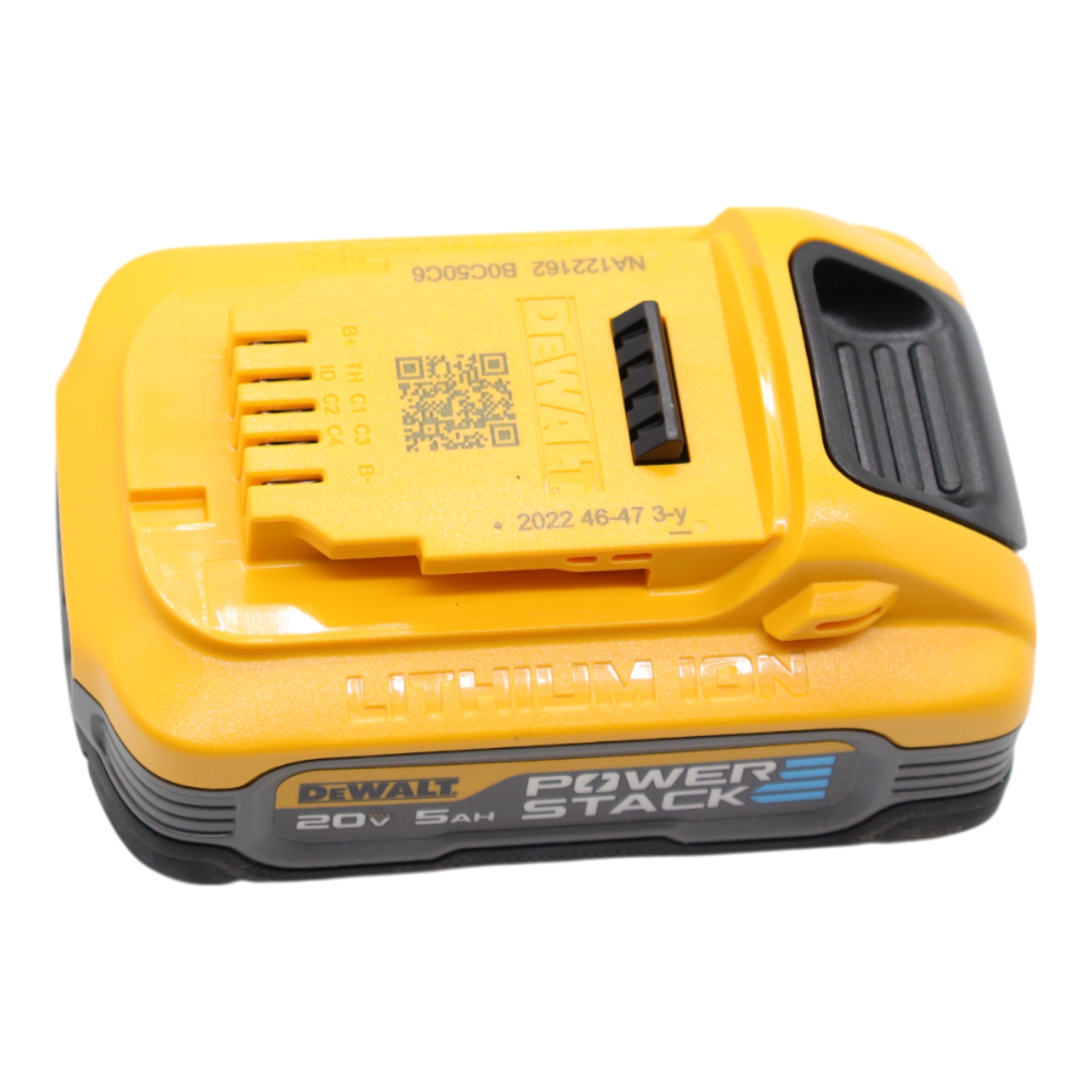 DEWALT DCBP520C 20V MAX Lithium-Ion Battery Starter Kit with 5.0Ah Battery & Charger – Compatible with 200+ DEWALT 20V/60V MAX Tools