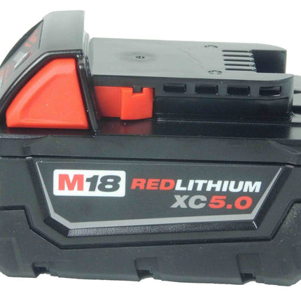 Milwaukee 48-11-1850 M18 5.0 Ah Redlithium XC Single Battery Pack
