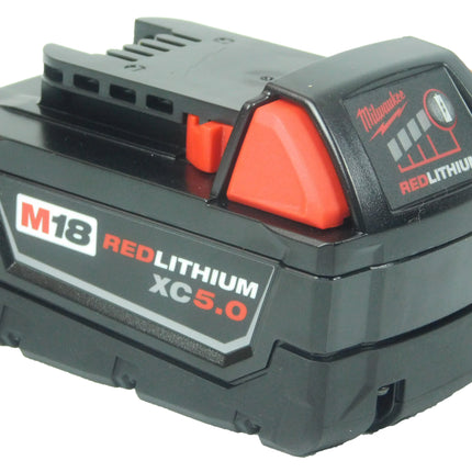 Milwaukee 48-11-1850 M18 5.0 Ah Redlithium XC Single Battery Pack