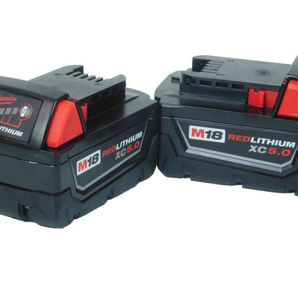 Milwaukee 48-11-1852 M18 REDLITHIUM XC 5Ah Extended Capacity Battery (2 pack)